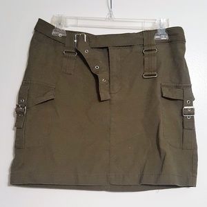 Mossimo Military-Style Mini Skirt
